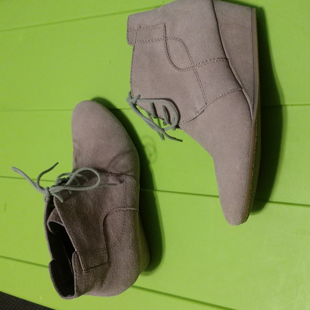 Nine West genuine suede leather booties